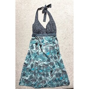 Athleta Pack Everywhere Halter Dress‎ Paisley Women's Size 8